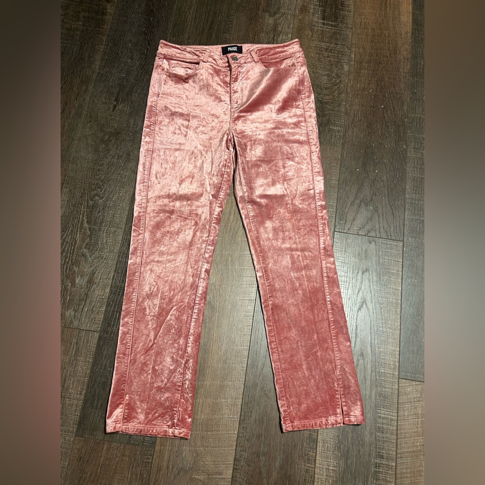 PAIGE velvety pants, women’s size 30 Anthropologie